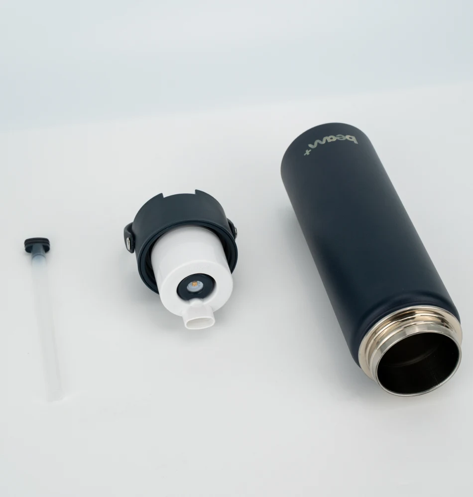 Beam+ bottles with 30-day money-back guarantee badge