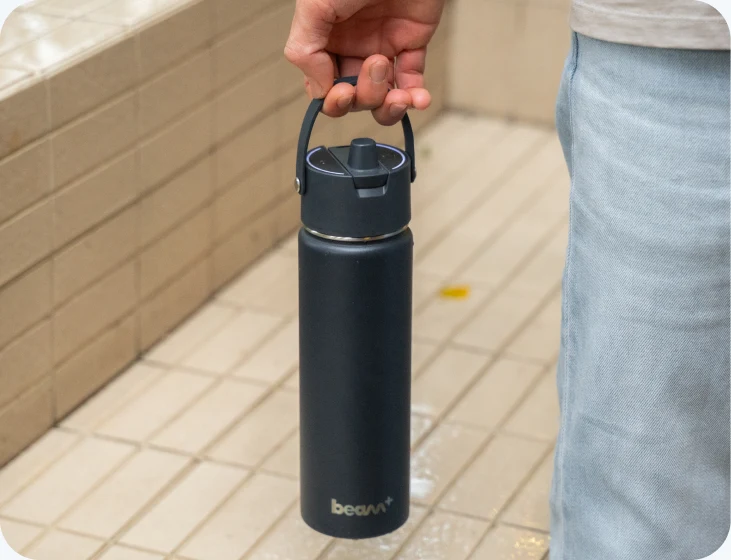 Beam+ replaces single-use bottles